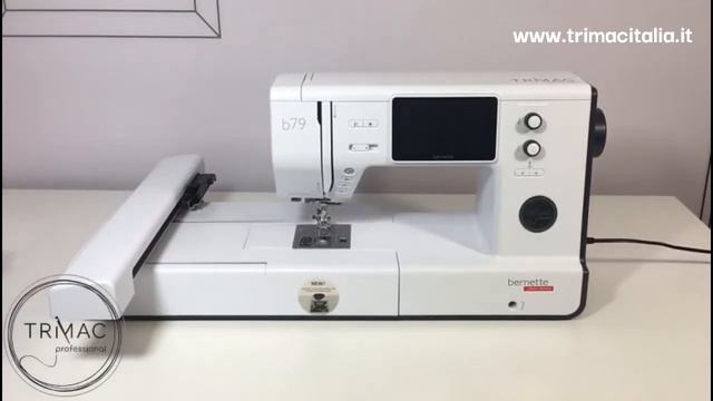 Macchina per cucire Bernette B79 selezionata da Trimac Professional смотреть онлайн