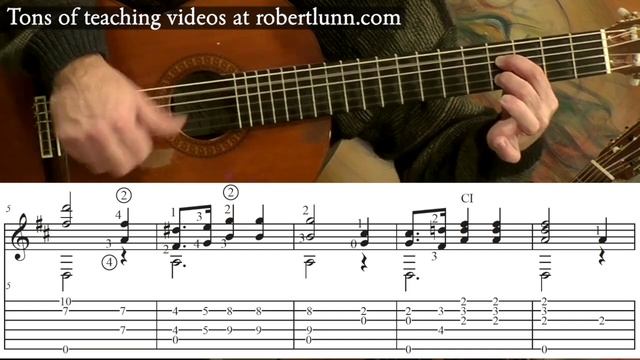 PRELUDE Op. 28 No. 7 - Chopin - Full Tutorial with TAB - Fingerstyle Guitar смотреть онлайн