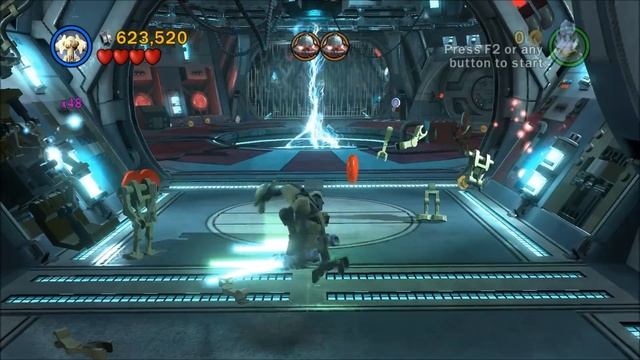 LEGO Star Wars III: The Clone Wars Freeplay Gameplay смотреть онлайн