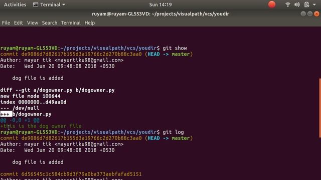 How to see file status in Git? смотреть онлайн