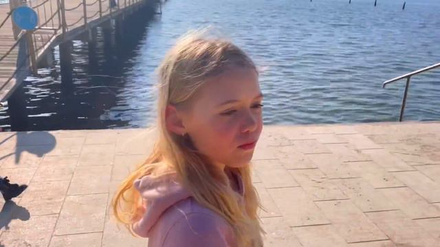 Дорога в Порторож, Словения, прогулка на море, воскресный день солнце море и песок, Анжелина и Анна смотреть онлайн