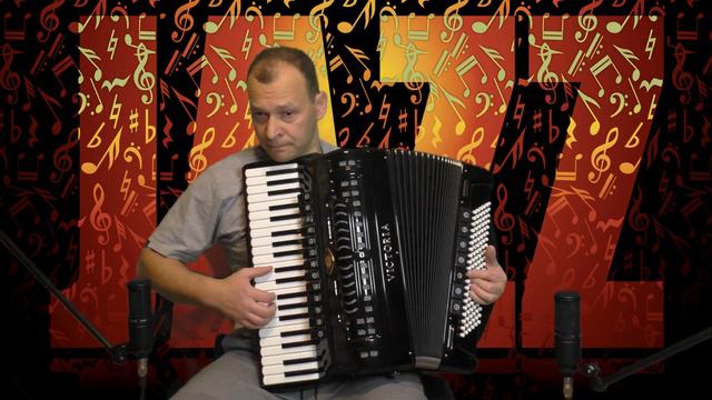 Jazztime - played by Piotr on Victoria accordion смотреть онлайн