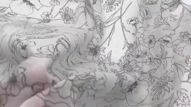 Шелк-шифон Alberta Ferretti смотреть онлайн