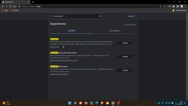 How to enable the new "Side search panel" in Google Chrome смотреть онлайн