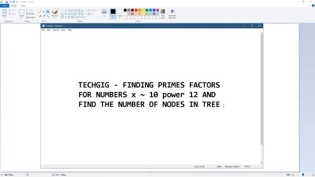Find the total number of nodes in a factor tree | TechGig Code Gladiators Semi Finale 2021 смотреть онлайн