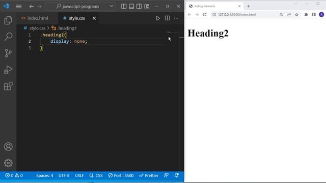 CSS display none vs visibility hidden [ HINDI 2022 ] смотреть онлайн