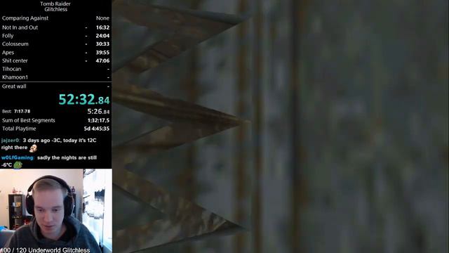 Tomb Raider I Glitchless Speedrun but Lara in a Wheelchair смотреть онлайн