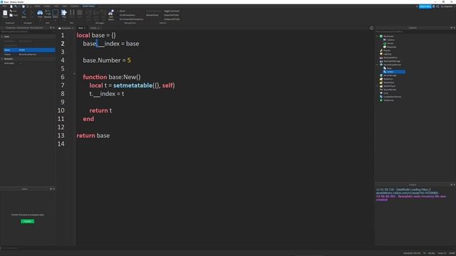 OOP in Roblox #4 - Metatables in Module Scripts смотреть онлайн