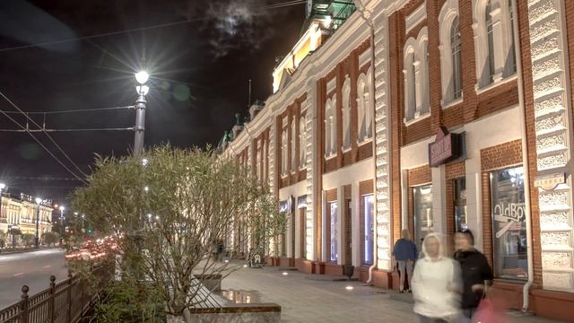 ОМСК - улица Ленина 2016 (timelapse 4K) смотреть онлайн