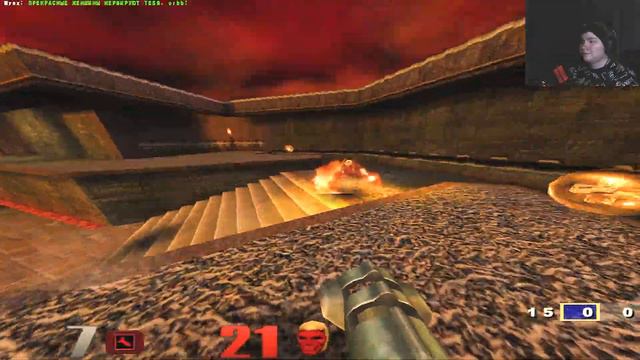 НОСТАЛЬГИЯ ПО QUAKE III, ПРОХОЖДЕНИЕ ПЕРВОГО КРУГА НА КОШМАРЕ CHAURD9 (Квейк 3 Арена) смотреть онлайн