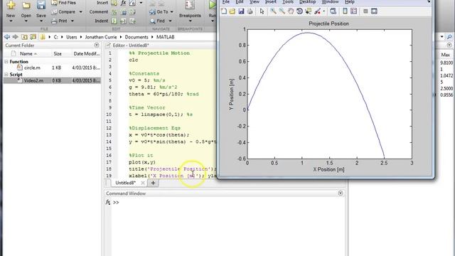 MATLAB Introduction: Plotting смотреть онлайн