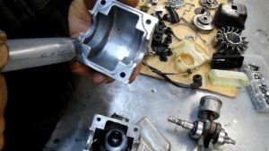 STIHL MS 250/230/210 ПОСОБИЕ ПО СБОРКЕ  ЧАСТЬ 1