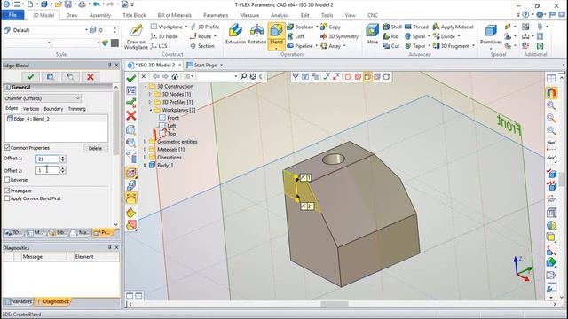T-Flex CAD 15 3D - Exercise 40 смотреть онлайн
