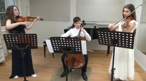 Handel: Sonata in G minor - Nina Gringolts, Alexandra Taub & Benjamin Branson