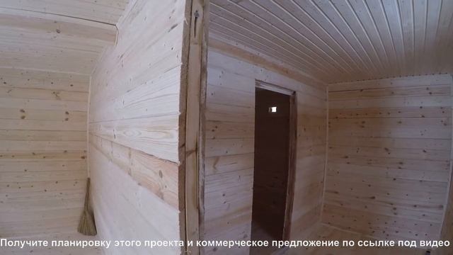 Обзор бани из бруса 4х6м. д. Алексеевка. Объект сдан 25.02.2019 ||| СК Дачник смотреть онлайн