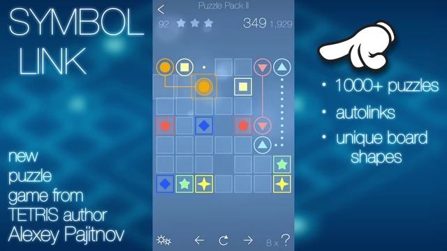 Symbol Link - new puzzle game from Tetris creator смотреть онлайн