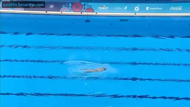 Nada Daabousova (SVK) Solo Preliminary Baku European Games 2015 смотреть онлайн