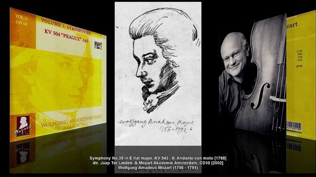 W.A. Mozart-Symphony No.39 in E flat major K.543 (Mozart Akademie Amsterdam, Jaap Ter Linden, 2002) смотреть онлайн