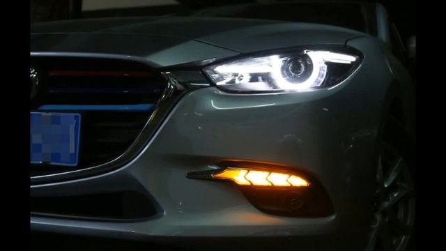 Mazda 3 / DRL & dynamic LED turn LIGHT retrofit ? ? смотреть онлайн