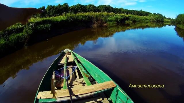 Отдыхаем на Унже Июль-август 2017г. Рыбалка... смотреть онлайн