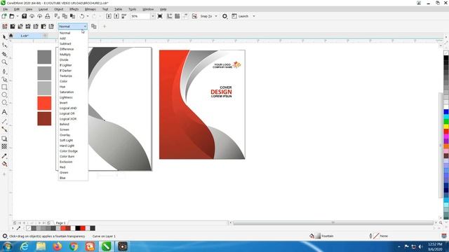 Brochure Design | Corel Draw | Tutorial In Hindi