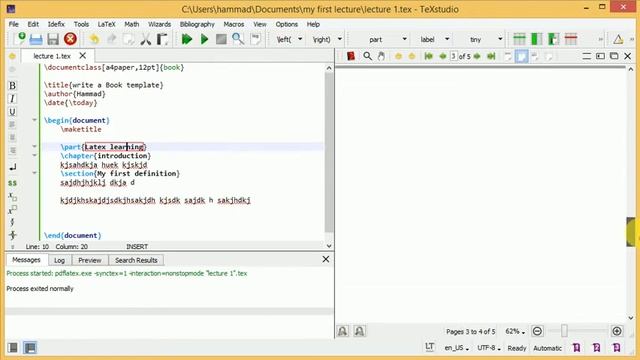 LaTeX lecture 4 | how to create a book in Latex. смотреть онлайн
