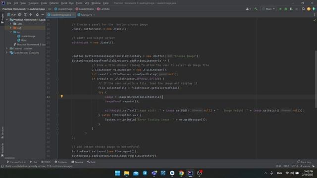 Loading Image From You PC using java programming language || смотреть онлайн