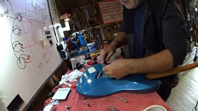 Fender Powerhouse Strat set up and partial neck re-finish смотреть онлайн