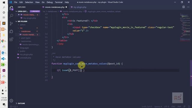 WordPress Plugin Development - EP6 - How to Create Custom Meta boxes смотреть онлайн