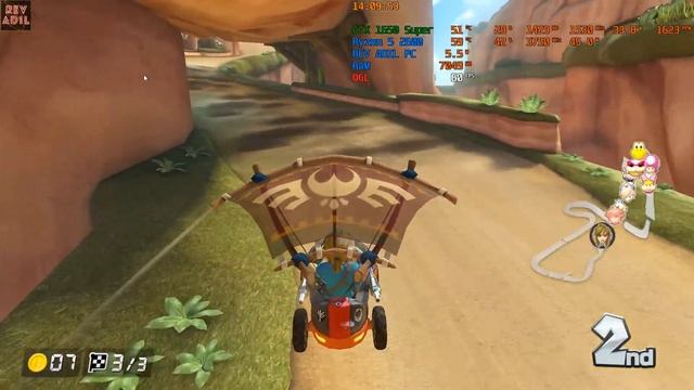 RYUJINX Mario Kart 8 Deluxe PC Gameplay | Playable | Ryujinx POWER | Switch Emulator | 1080p | 2021