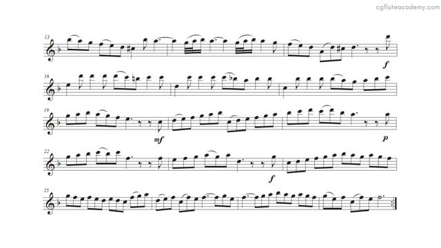 George Frideric Handel – Allegro ♩.= 74 (Slow) Piano Accompaniment with metronome смотреть онлайн