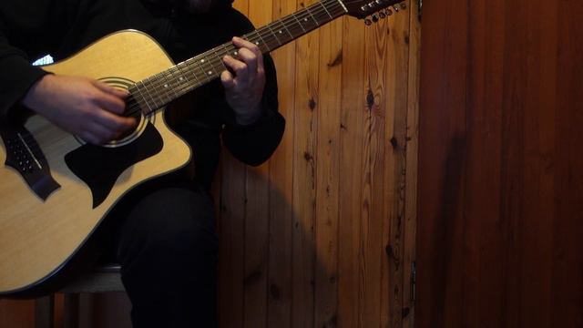 Jam on DADGAD tuning 12 strings смотреть онлайн