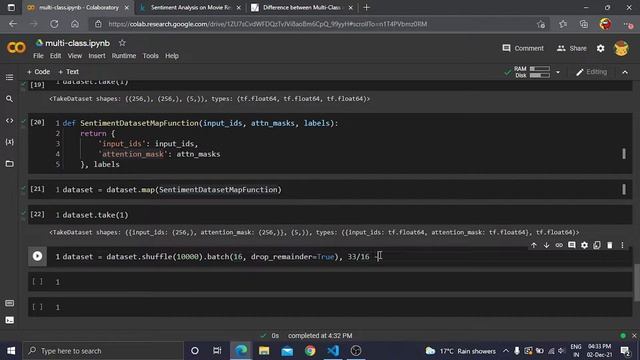 MULTI-CLASS TEXT CLASSIFICATION USING ? BERT AND TENSORFLOW смотреть онлайн