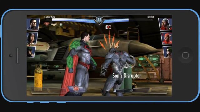 Best Gold Team Online on Injustice Gods Among Us Mobile Android / IOS - INJUSTICE MOBILE GOLD Team смотреть онлайн