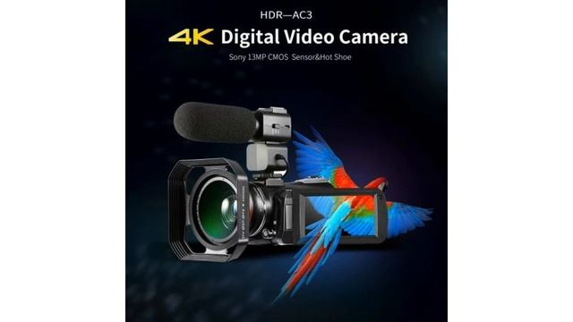 Filmadora Ordro HDR-AC3 4K Wi-Fi V. Noturna 30x 24MP Com Microfone Lente 2 em 1 (BTO) R$4.388,90 смотреть онлайн