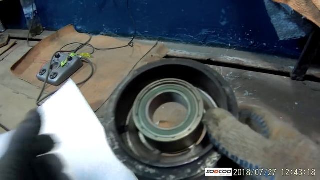 Как нас разводят на СТО или замена подшипника муфты кондиционера в полевых условиях смотреть онлайн