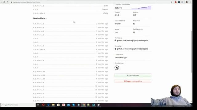 Apollo GraphQL libs versioning смотреть онлайн