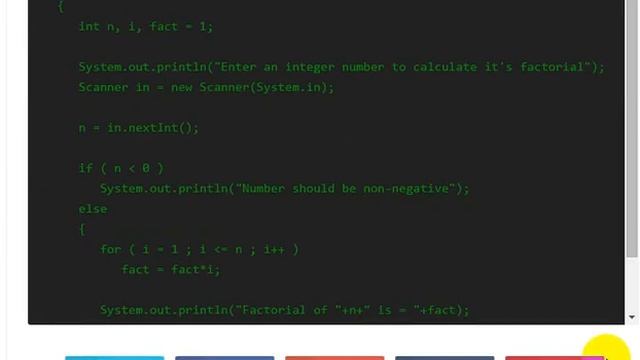 JAVA PROGRAM TO FIND FACTORIAL смотреть онлайн