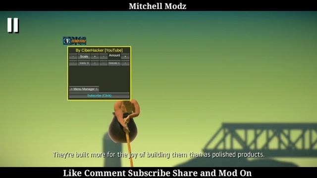 INSANE! | New APK Mod Menu | Getting Over It | Awesome Cheat Menu | Free Download смотреть онлайн