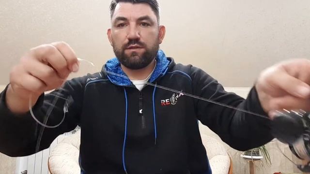 флюрокарбоновый поводок за минуту, быстро вяжем на рыбалке смотреть онлайн