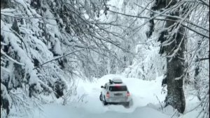 Тахо по снегу