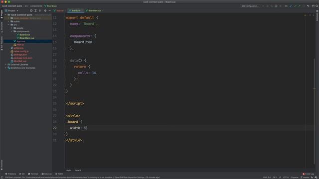 Vue 3 Gamedev Connect Pairs #1: логическая игра, установка и создание поля игры смотреть онлайн