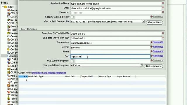 Open Source Google Analytics Plugin for Kettle смотреть онлайн
