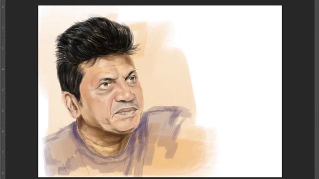 Dr Shivarajkumar | Hatrick Hero | Happy birthday | live digital art | Sketch Secrets смотреть онлайн