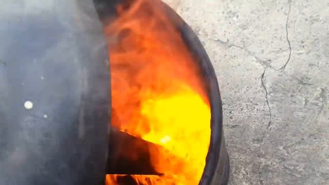 Печь на отработке из пропанового балона смотреть онлайн