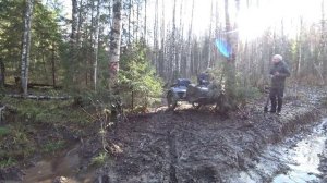 Ural Russian motorcycles 2WD. Offroad. урал днепр грязь бездорожье