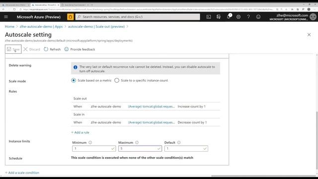 Auto Scale Azure Spring Cloud apps смотреть онлайн