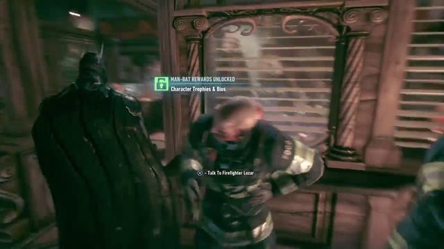 BATMAN™: ARKHAM KNIGHT Creature of the night and talking to Oracle смотреть онлайн