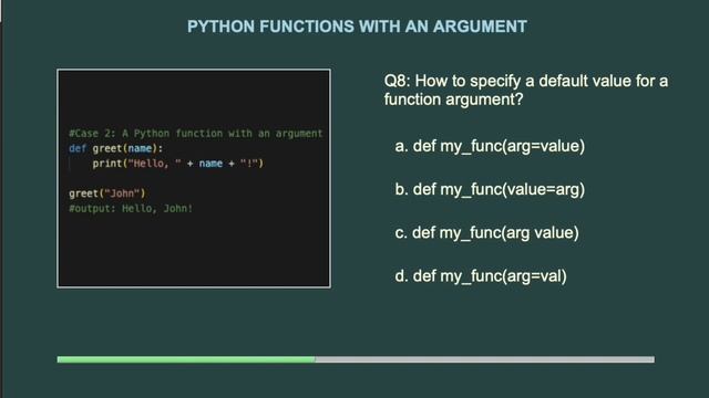 15 Quizzes About Functions for Beginners смотреть онлайн