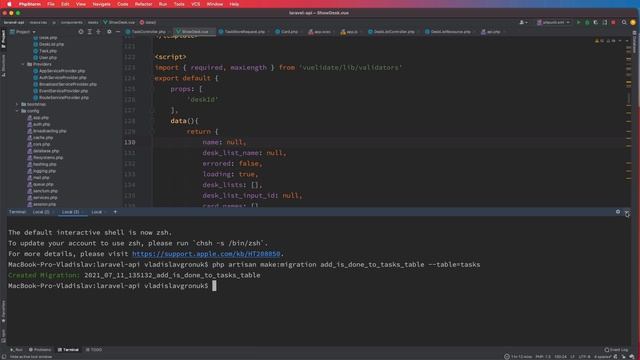 #15 Laravel + VueJS. SPA. Аналог Trello. Редактирование тасков. смотреть онлайн